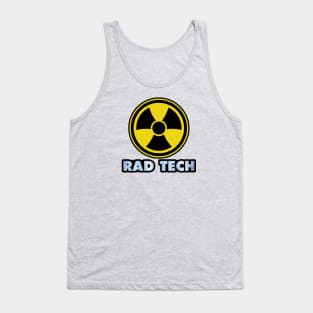 Rad Tech Radiation Symbol Tank Top